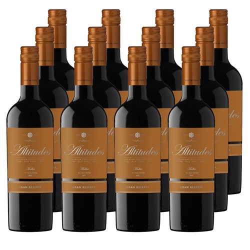 Case of 12 Altitudes Malbec Gran Reserva 75cl Red Wine